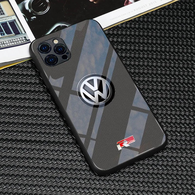 Fashionable car logo iPhone case