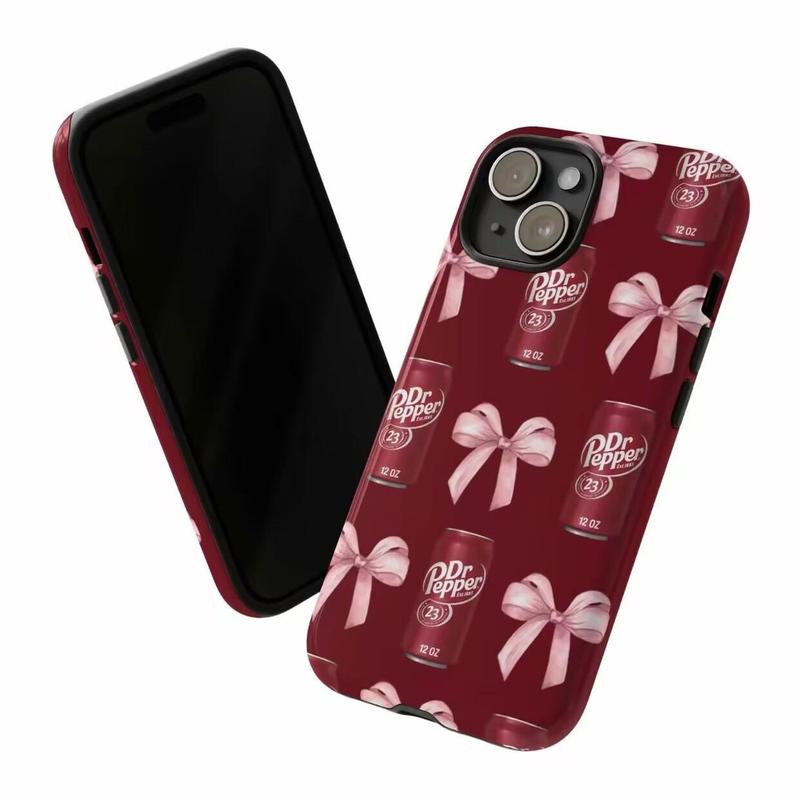 Red Dr Pepper iPhone Case