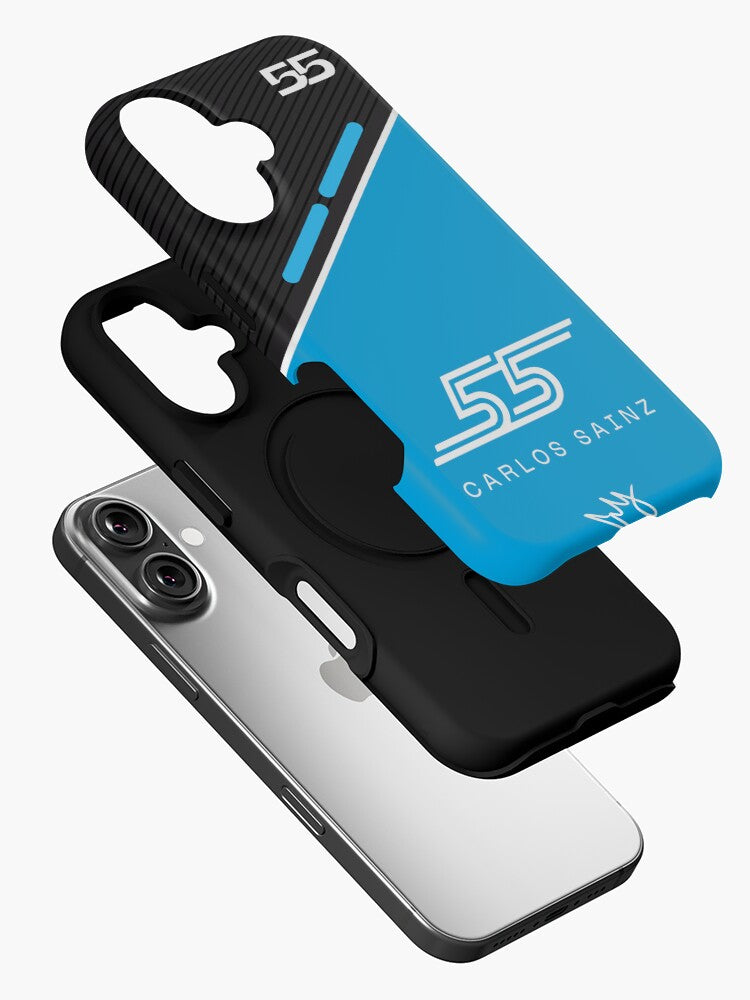 Carlos Sainz Williams F1 iPhone Case
