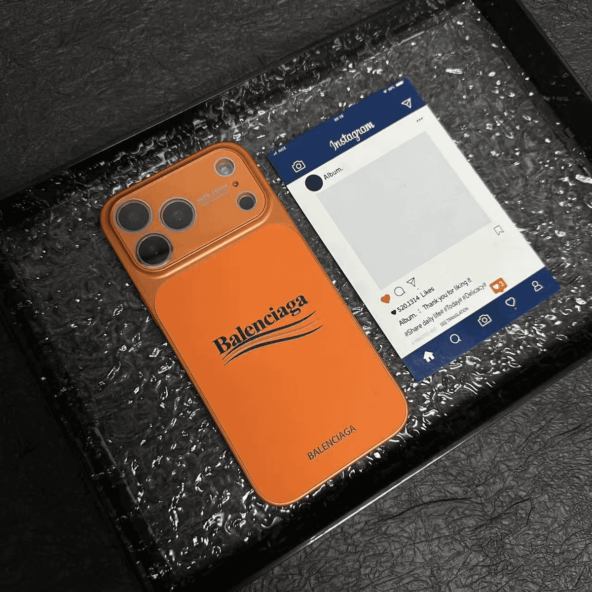 Luxurious x B iPhone Case