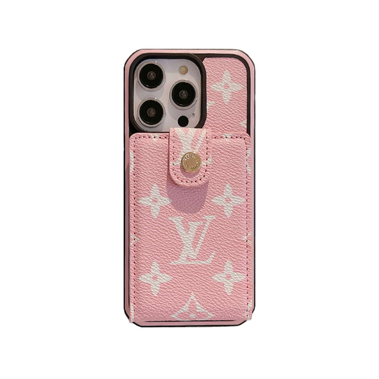 Monogram iPhone Case With Purse Brown
