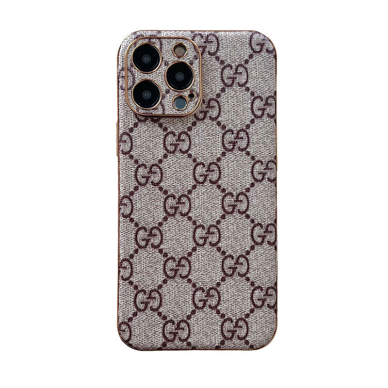 GG iPhone Case Leather