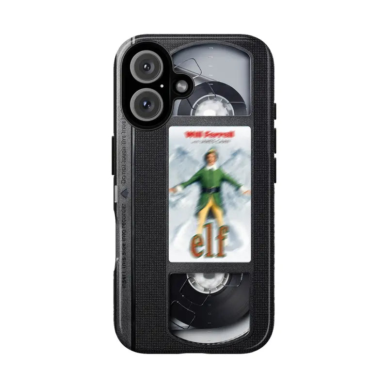 Christmas movie VHS iPhone Case