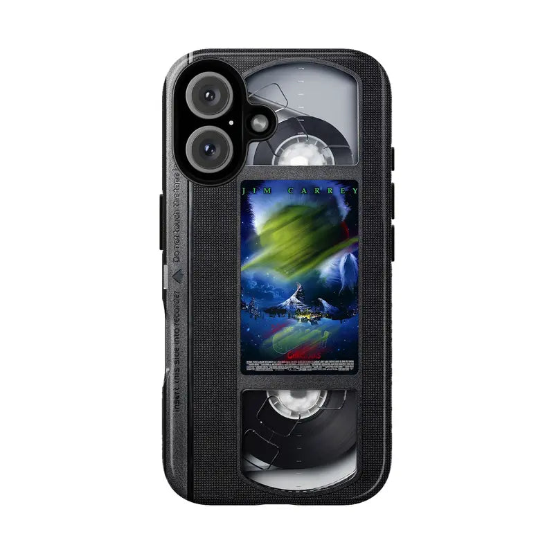 Christmas movie VHS iPhone Case