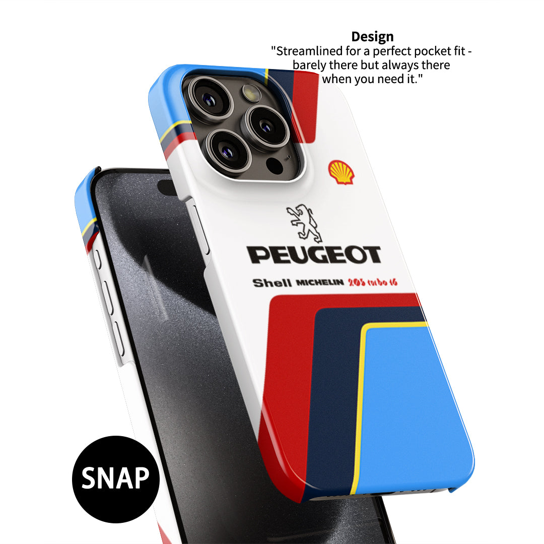 Peugeot 205 T16 Group B Phone Case – Celebrate Rally History