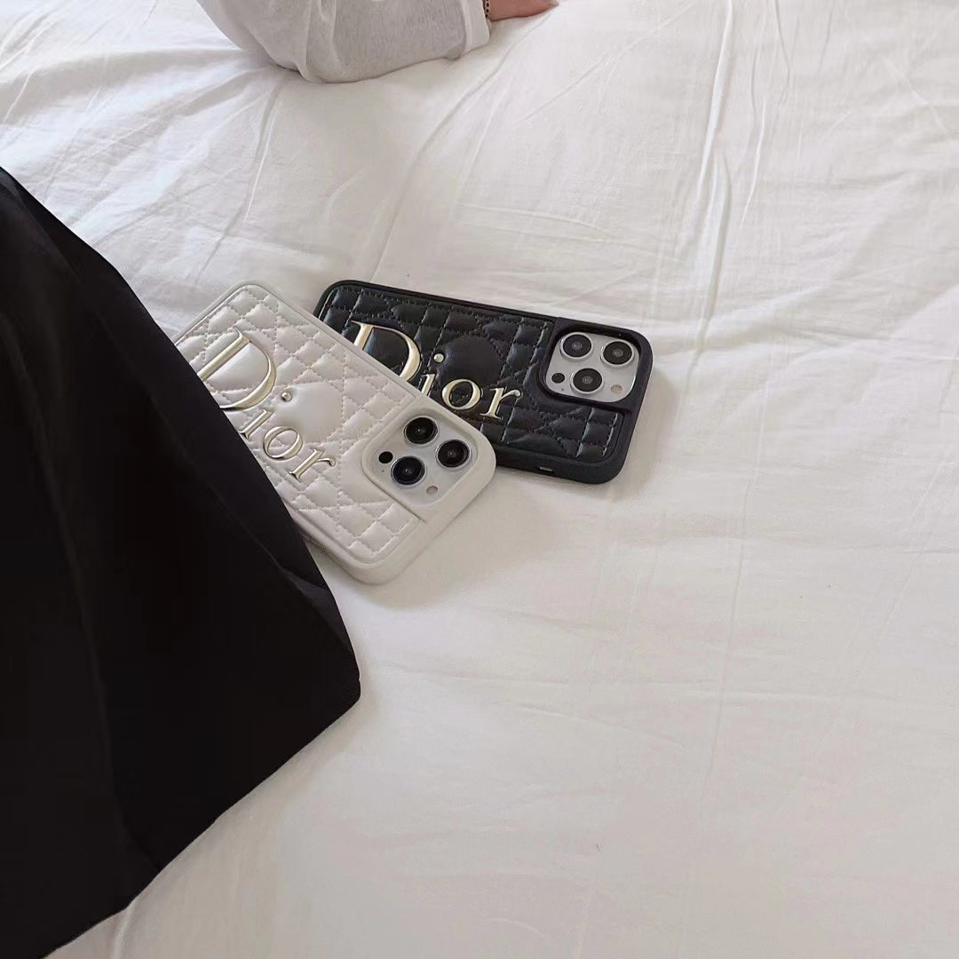 CD Stylish Lady iPhone Case – Sophisticated Protection