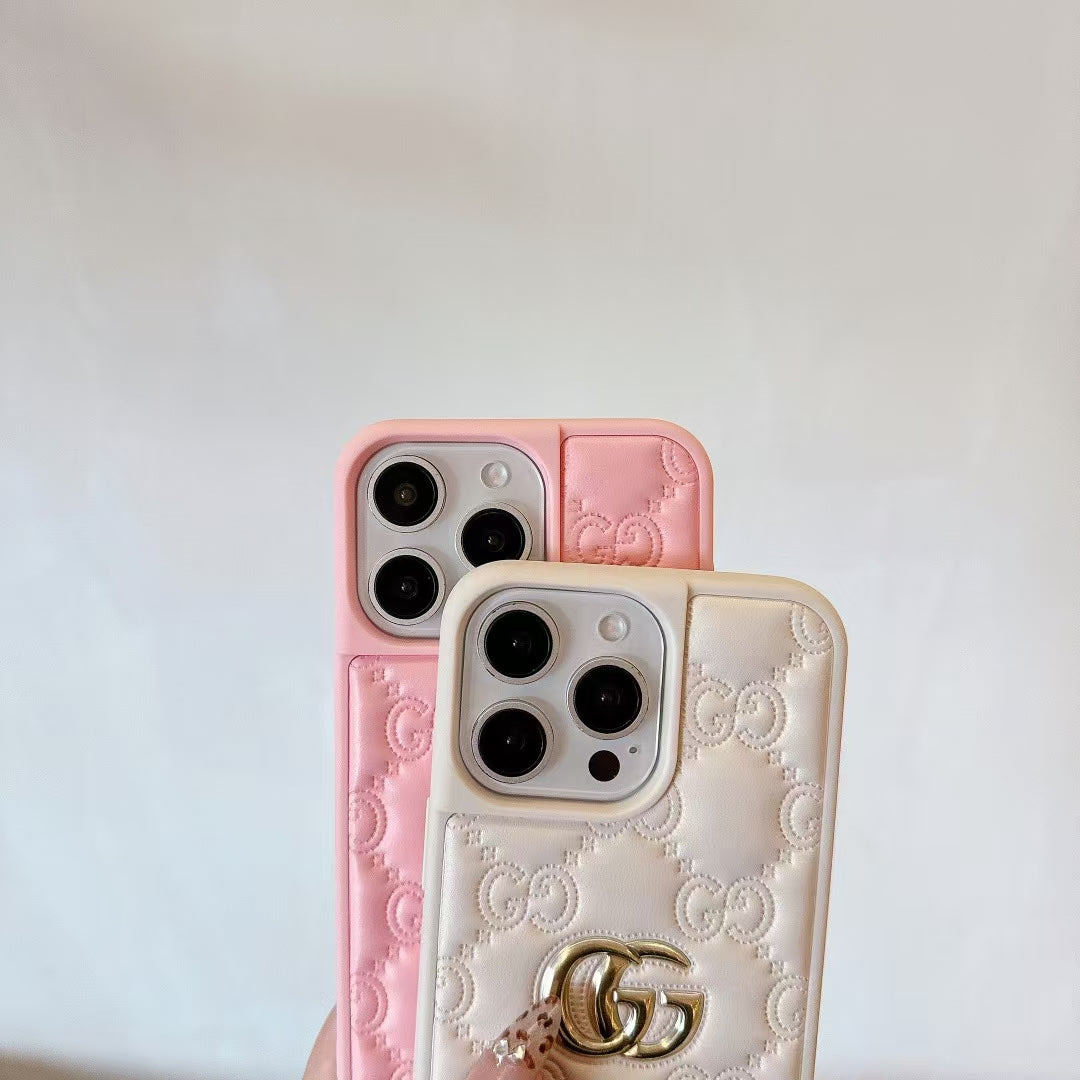 Luxury GG Quilted Lady Phone Case