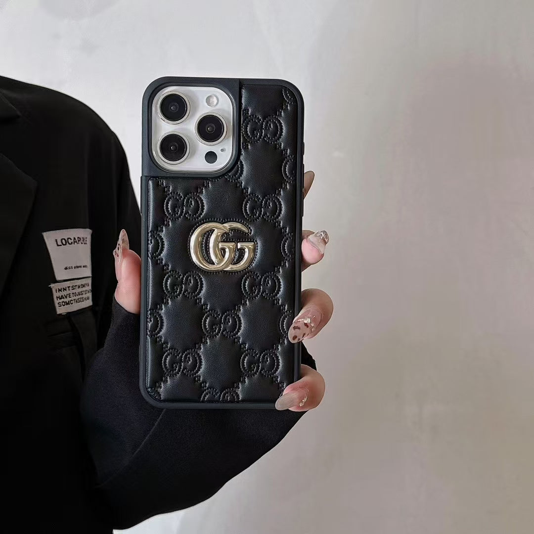 Luxury GG Quilted Lady Phone Case