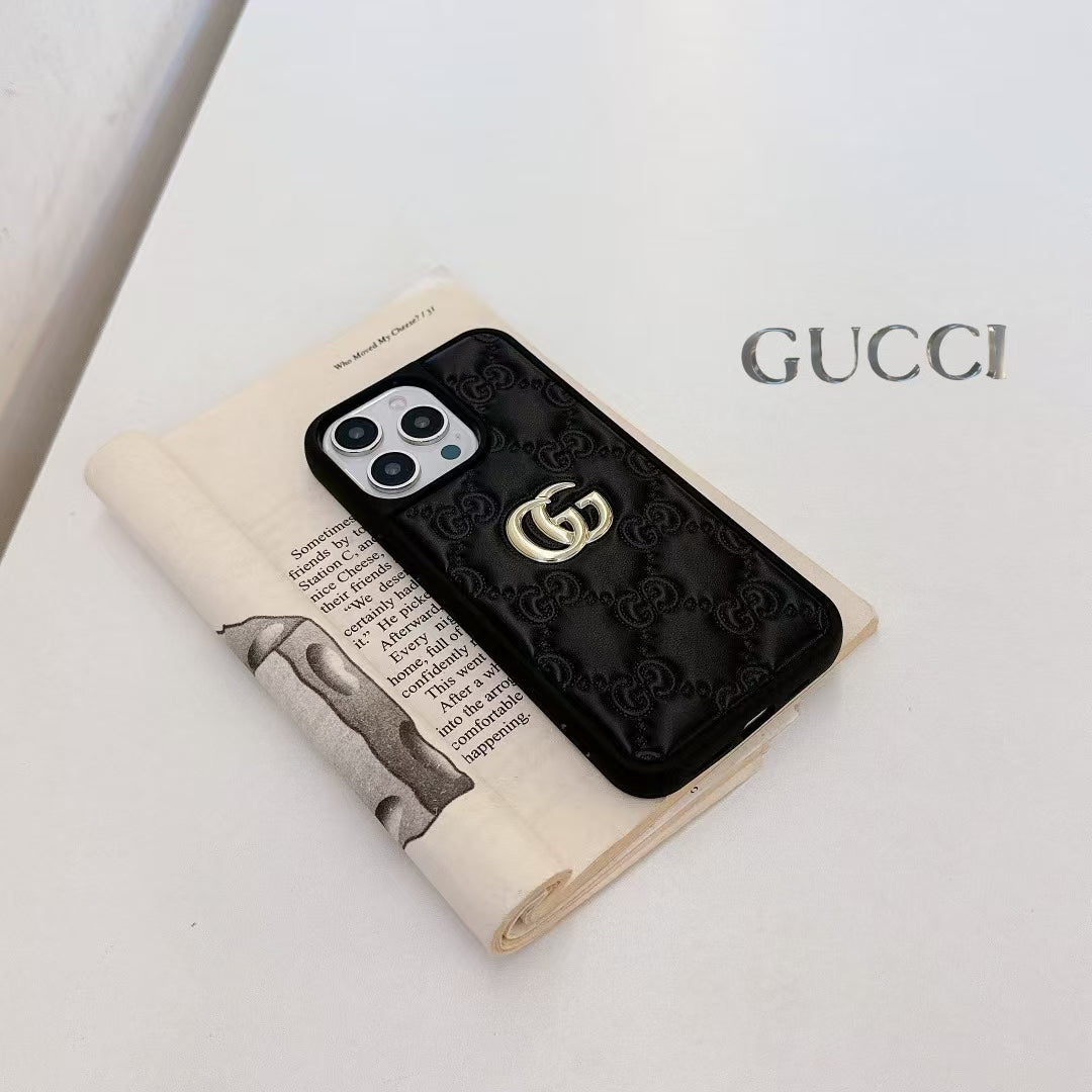 Luxury GG Quilted Lady Phone Case