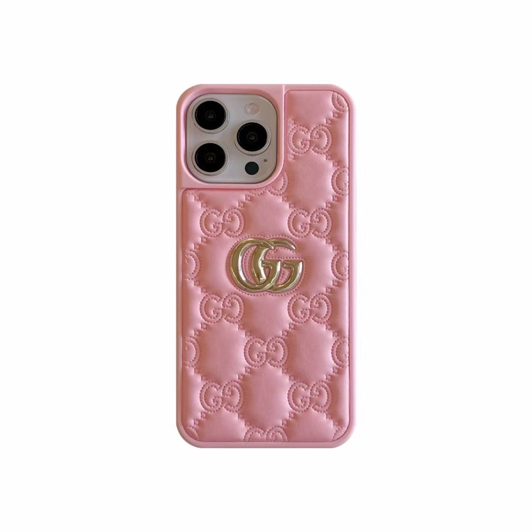 Luxury GG Quilted Lady Phone Case