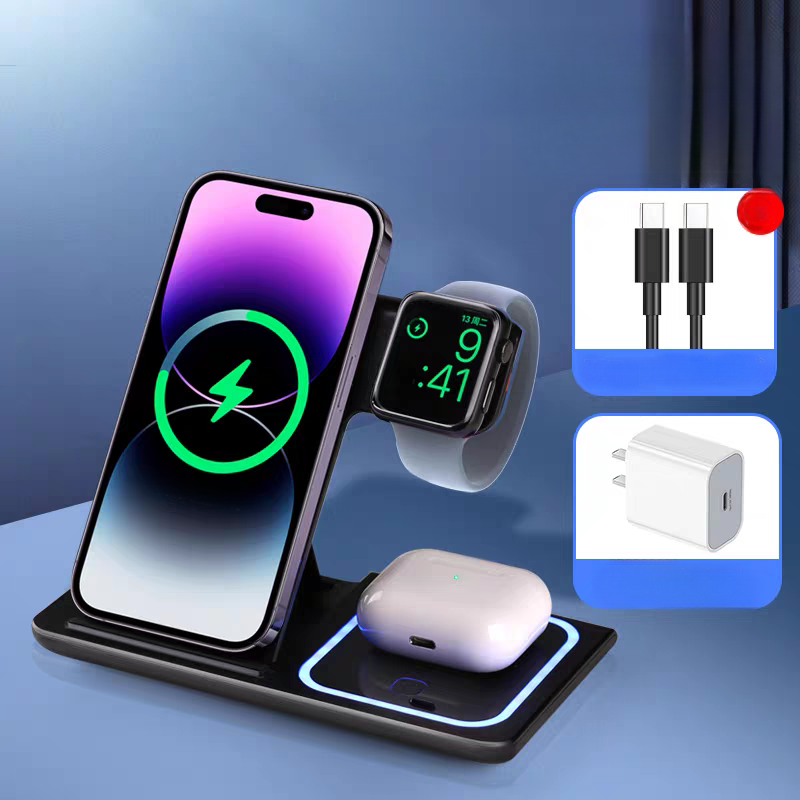 iPhone Serie 3-in-1 Wireless Charger Stand