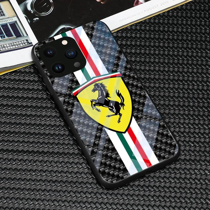 Fashionable car logo iPhone case