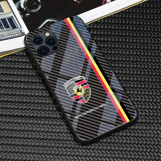 Fashionable car logo iPhone case