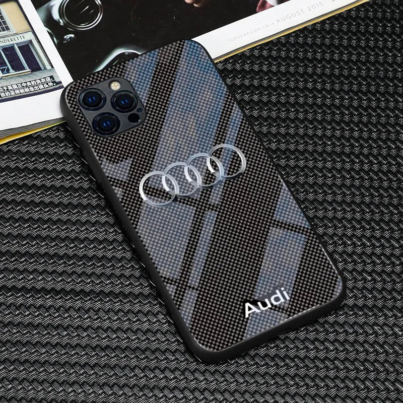 Fashionable car logo iPhone case