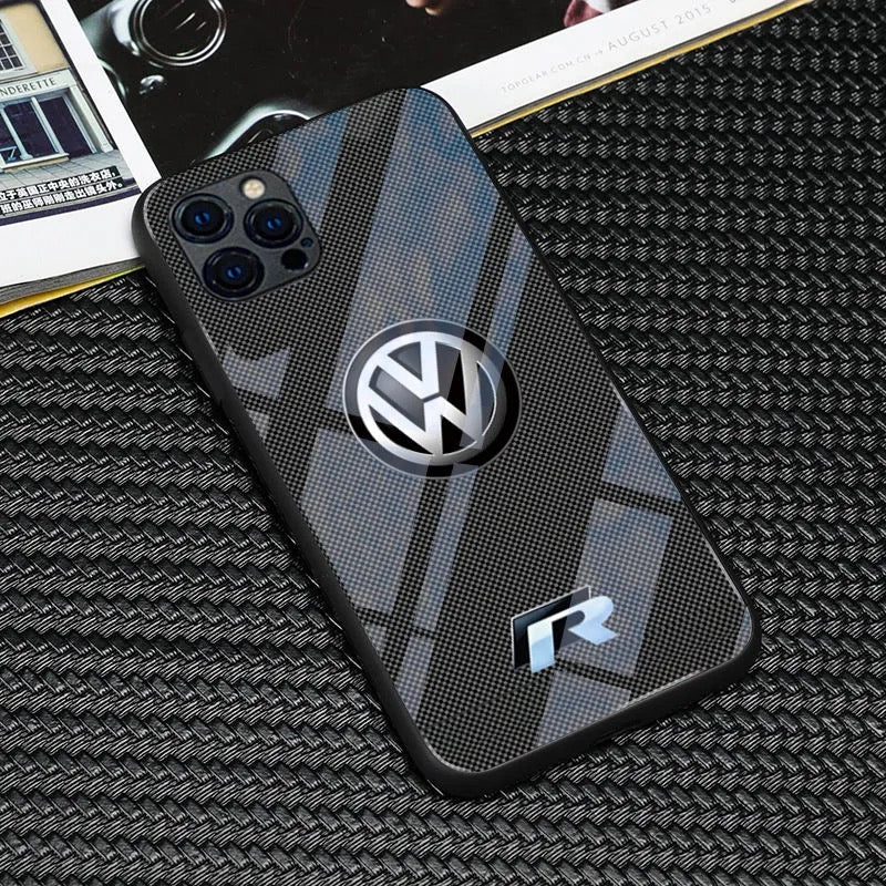 Fashionable car logo iPhone case