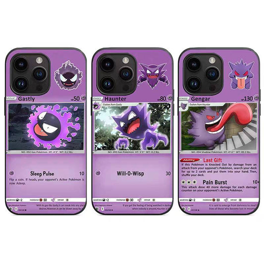 3D Pokémon Gengar iPhone Case