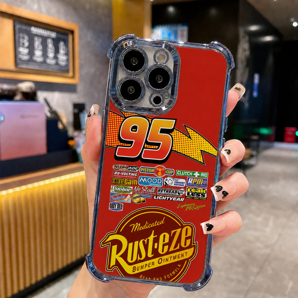LIGHTNING MCQUEEN CARS PHONE CASE