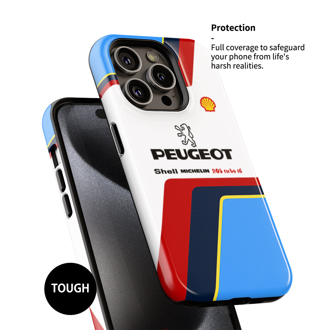 Peugeot 205 T16 Group B Phone Case – Celebrate Rally History