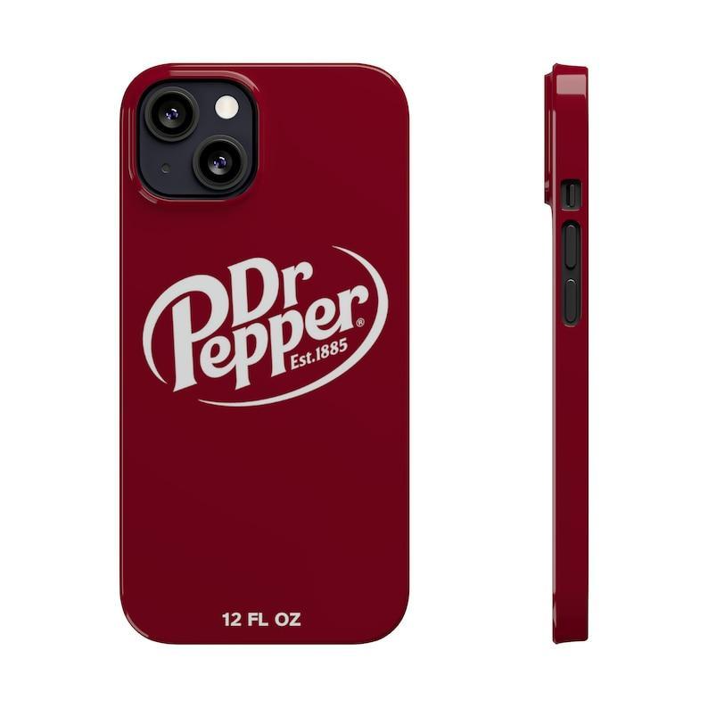 Red Dr Pepper iPhone Case
