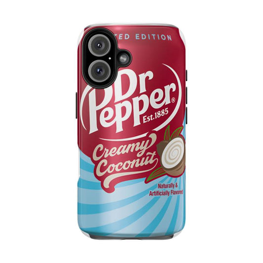 Red Dr Pepper iPhone Case