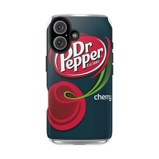 Red Dr Pepper iPhone Case