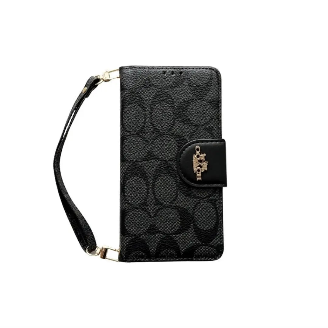 Coach Monogram Leather iPhone Case Bag