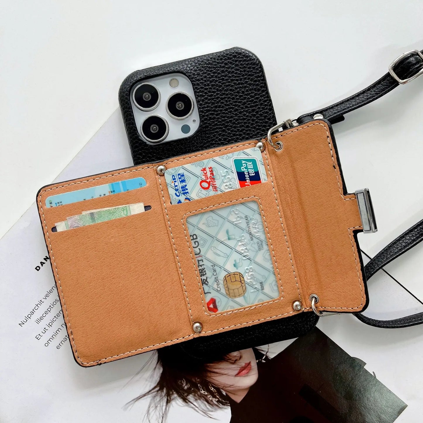 Hermès-Style iPhone Case-Horizontal