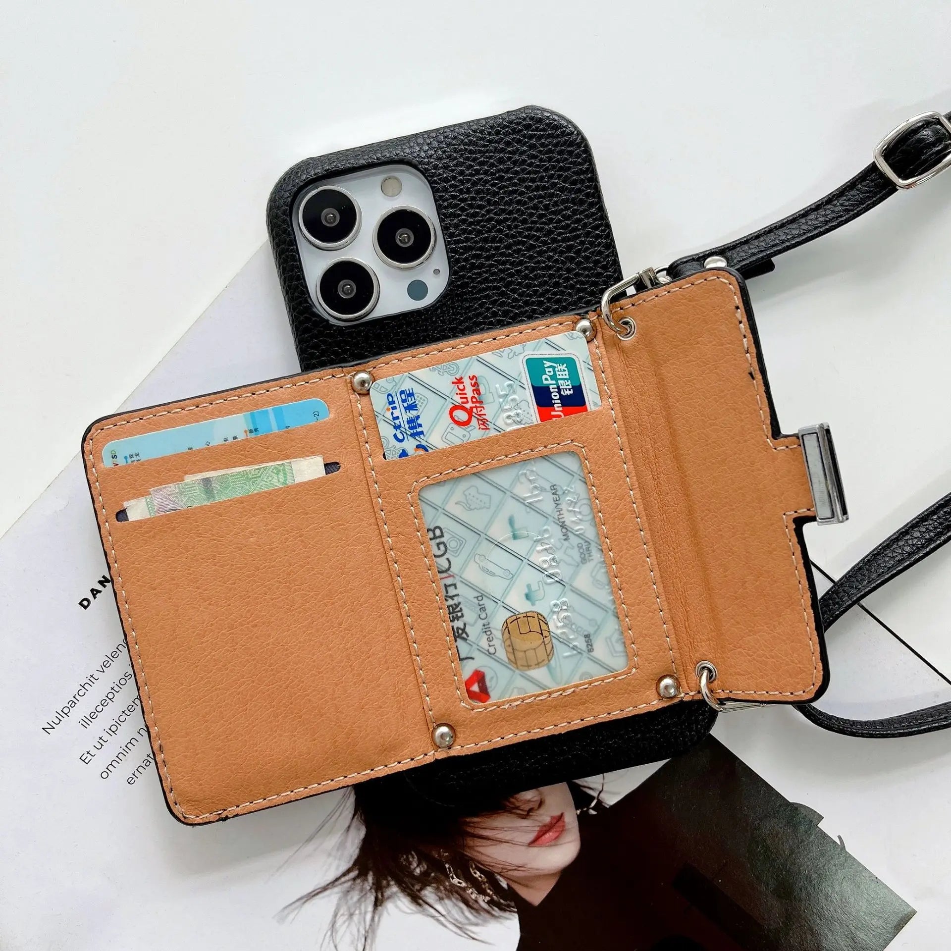 Hermès-Style iPhone Case-Horizontal