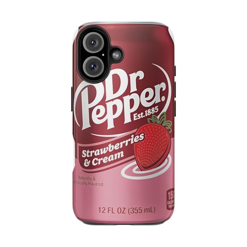 Red Dr Pepper iPhone Case