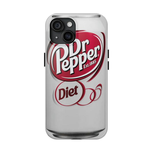 Red Dr Pepper iPhone Case
