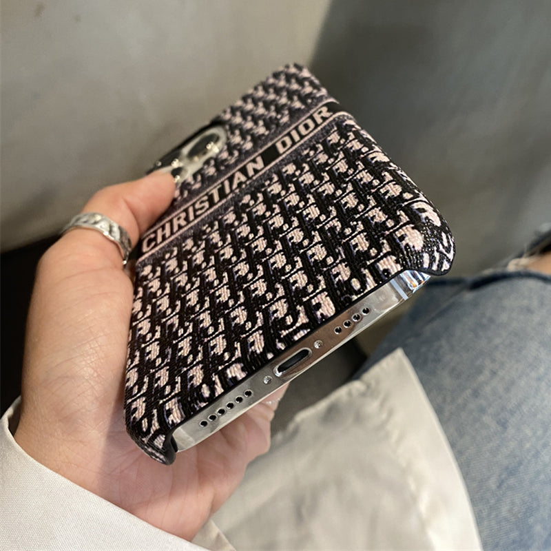 Luxury CD iPhone Case Black