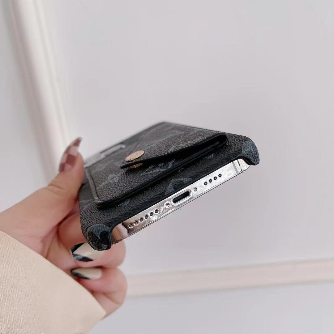 Chic LV Monogram Canvas Card Holder