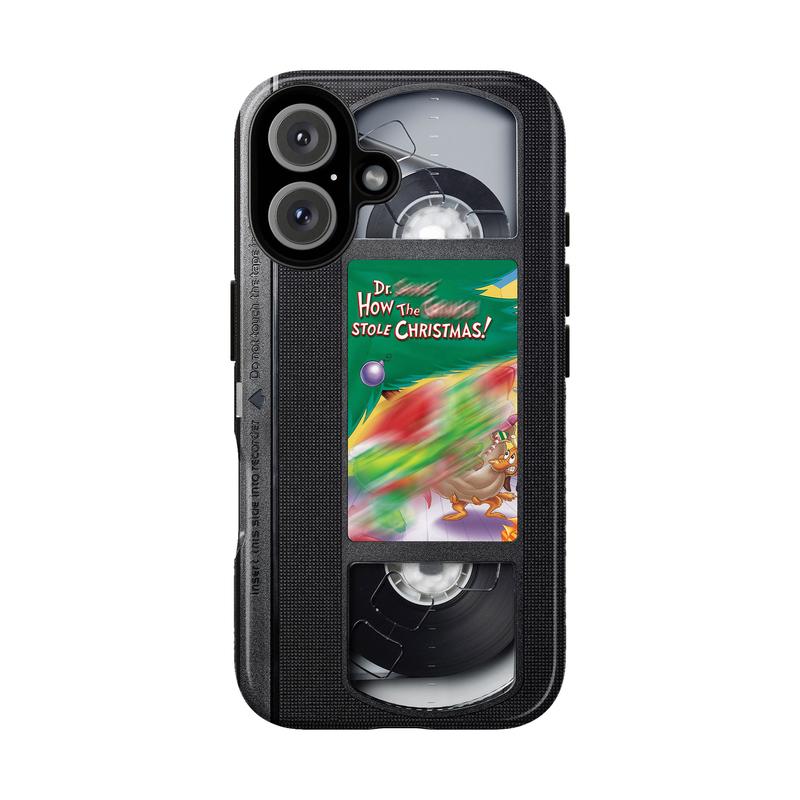 Christmas movie VHS iPhone Case