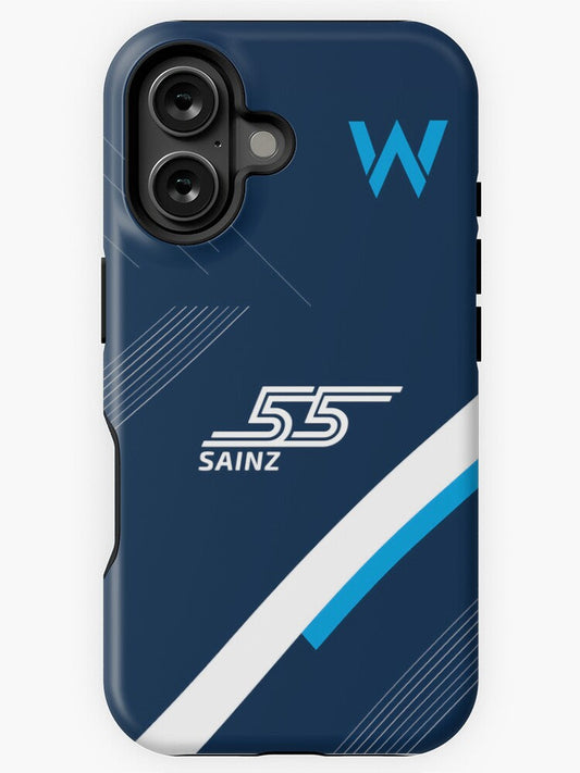 Carlos Sainz 2025 Williams F1 iPhone Case