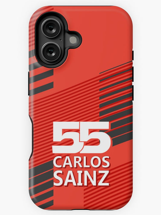 Carlos Sainz 55 iPhone Case