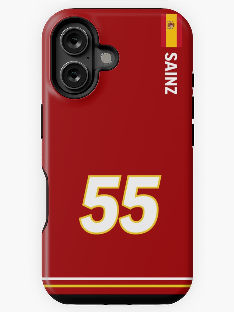 Carlos Sainz Ferrari 2024 F1 Livery iPhone Case