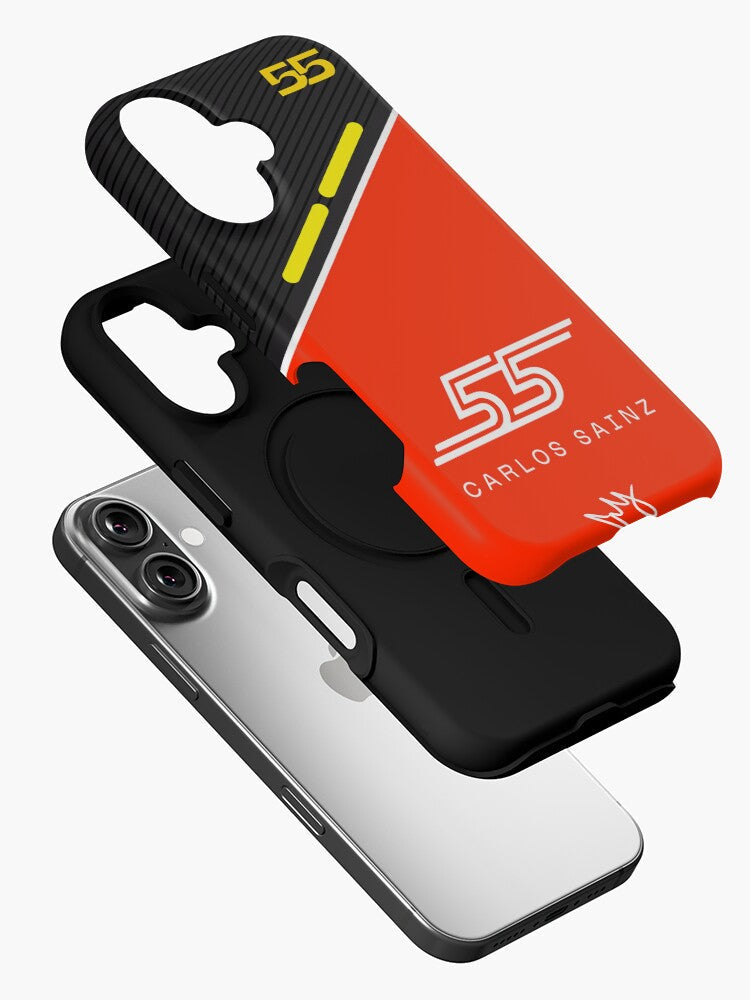Carlos Sainz Ferrari F1 iPhone Case