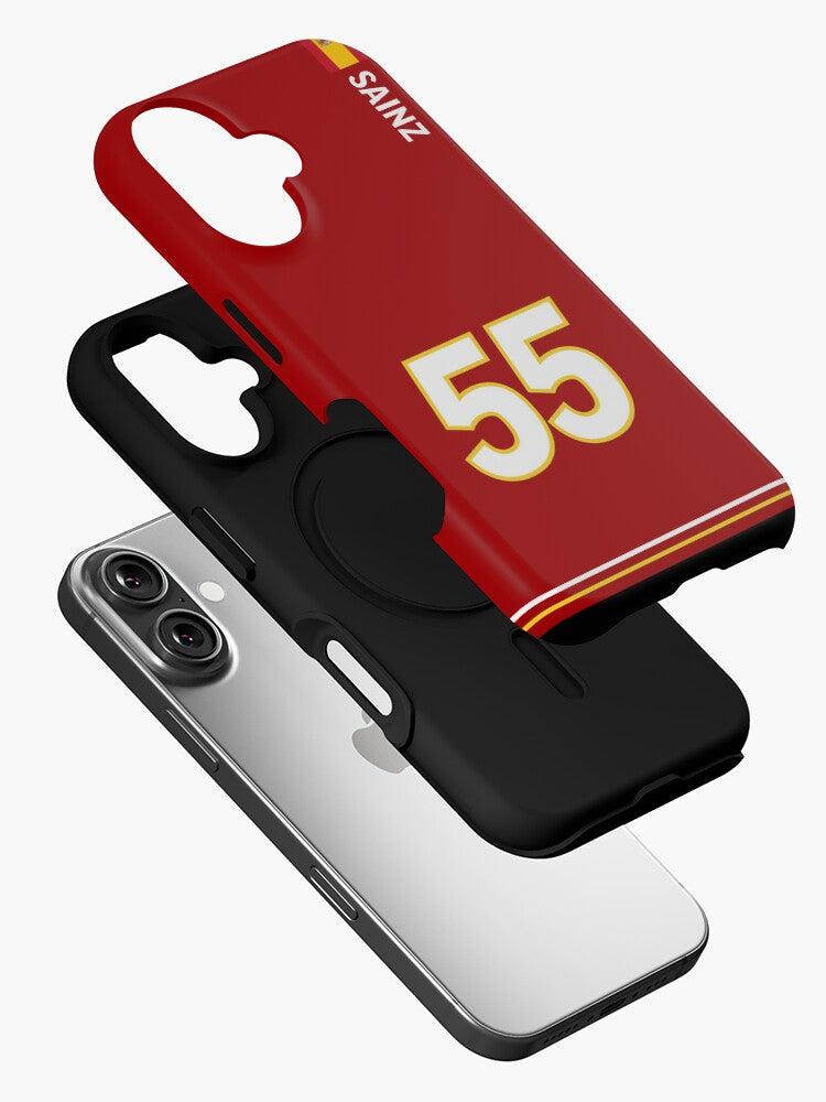 Carlos Sainz Ferrari 2024 F1 Livery iPhone Case