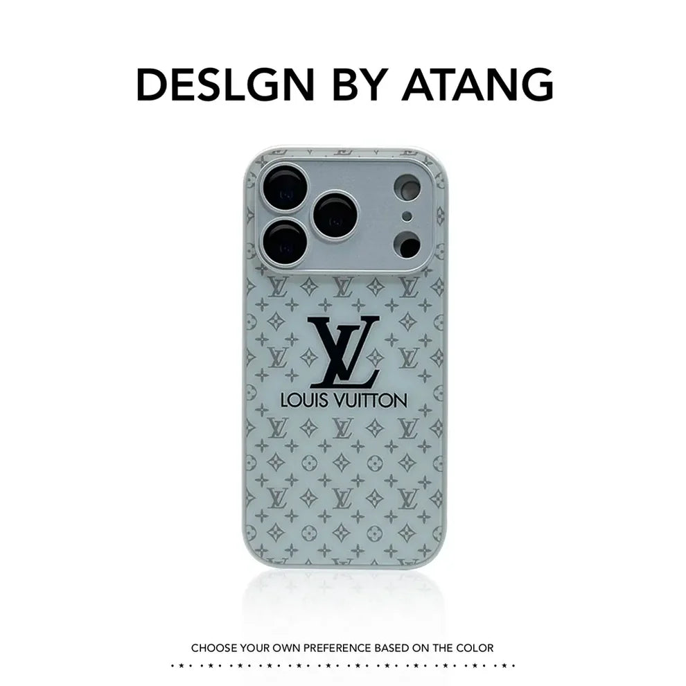 Luxury glass lens protection iPhone17 Case