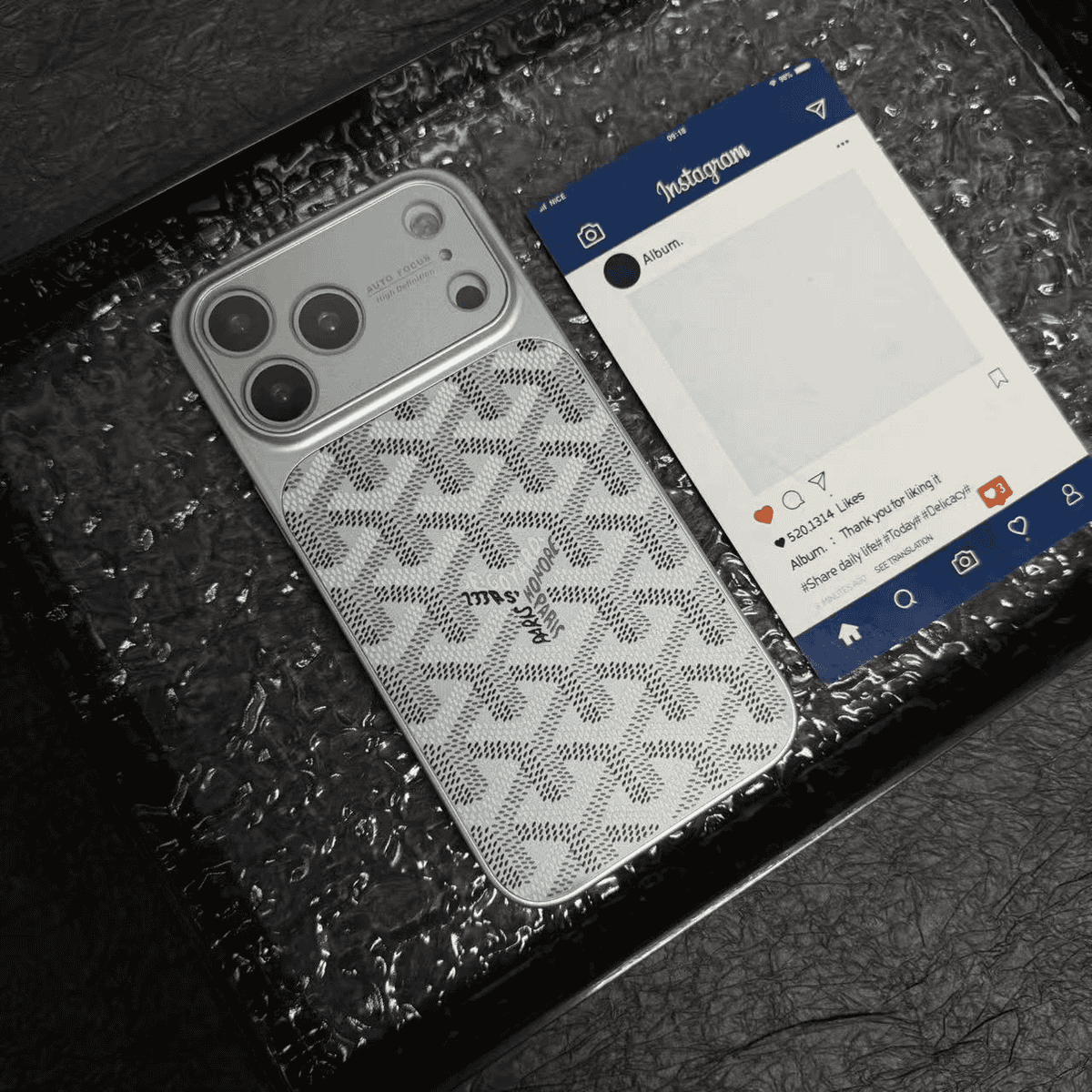 GD Vintage Leather iPhone Case