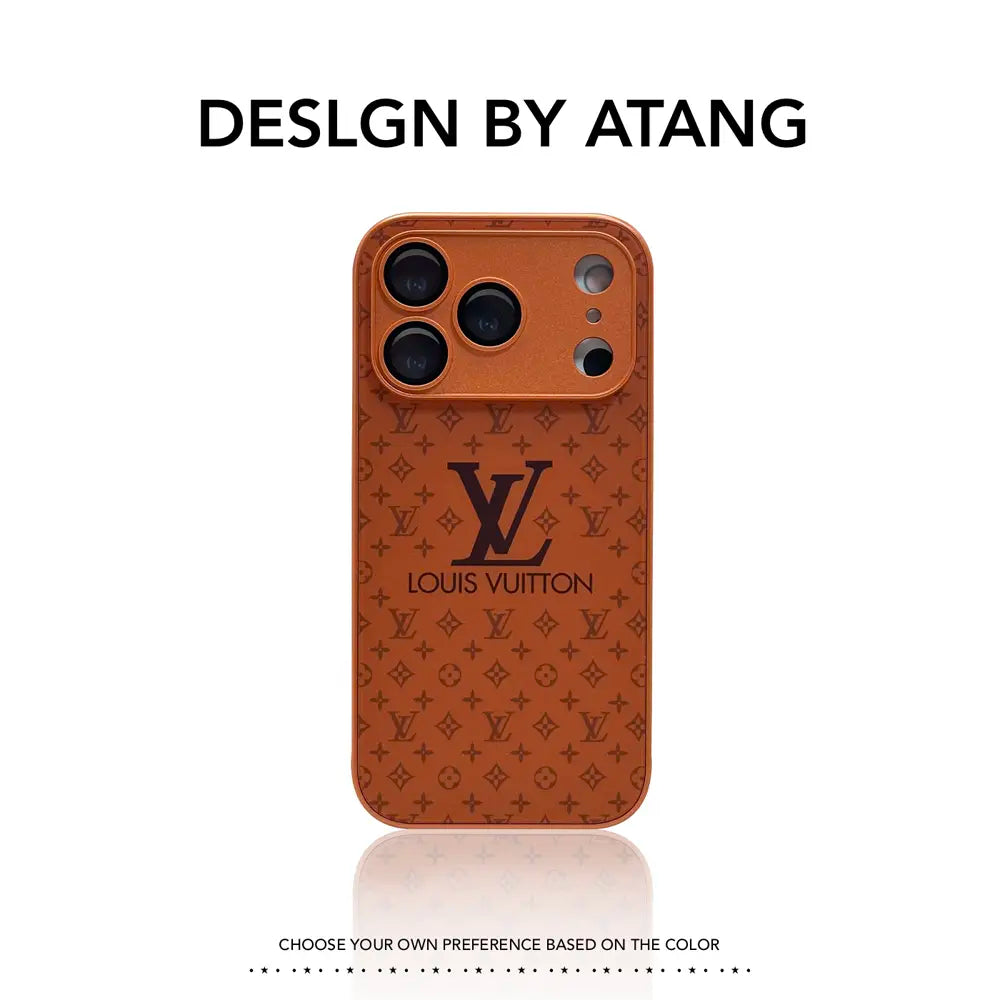 Luxury glass lens protection iPhone17 Case