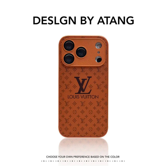 Luxury glass lens protection iPhone17 Case