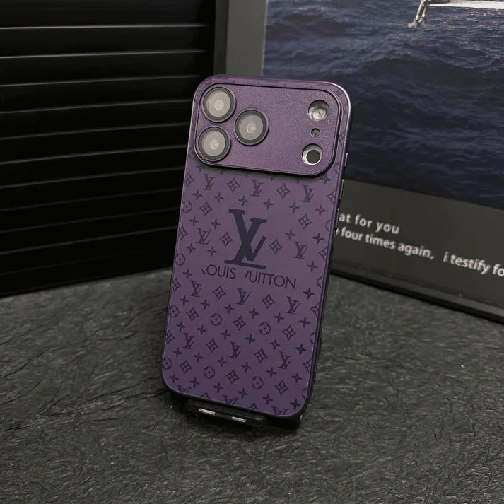 Luxury glass lens protection iPhone17 Case