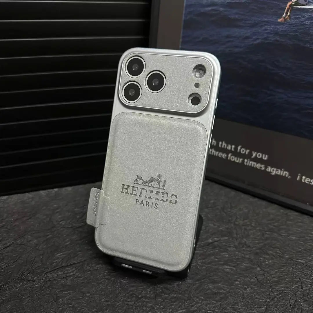 Premium H Microfiber Leather iPhone Case