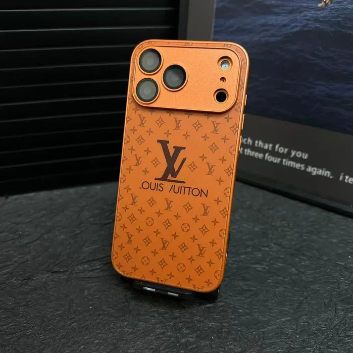 Luxury glass lens protection iPhone17 Case