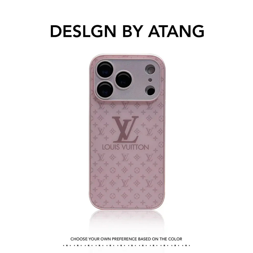 Luxury glass lens protection iPhone17 Case