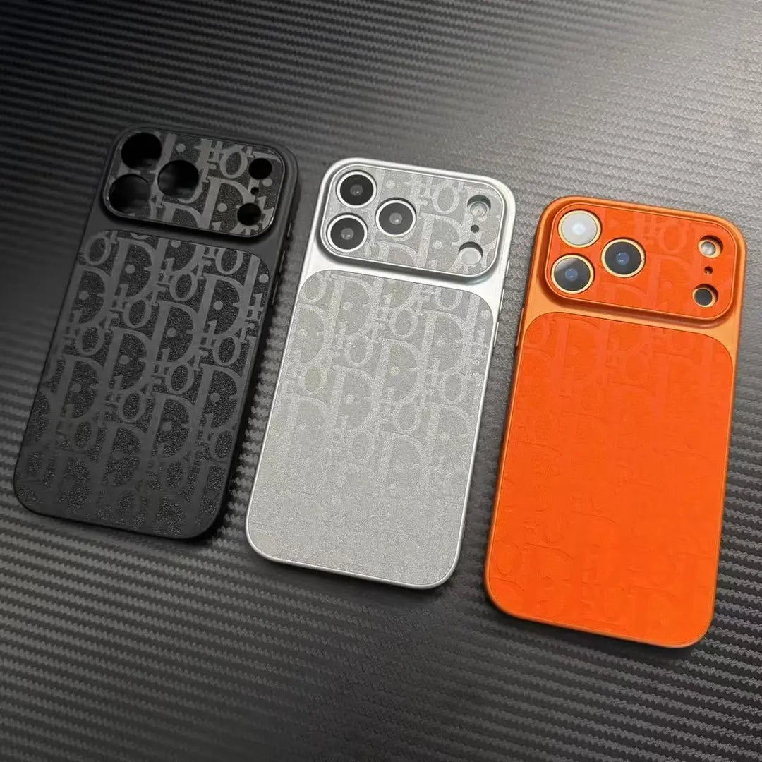 Premium CD Microfiber Leather iPhone Case