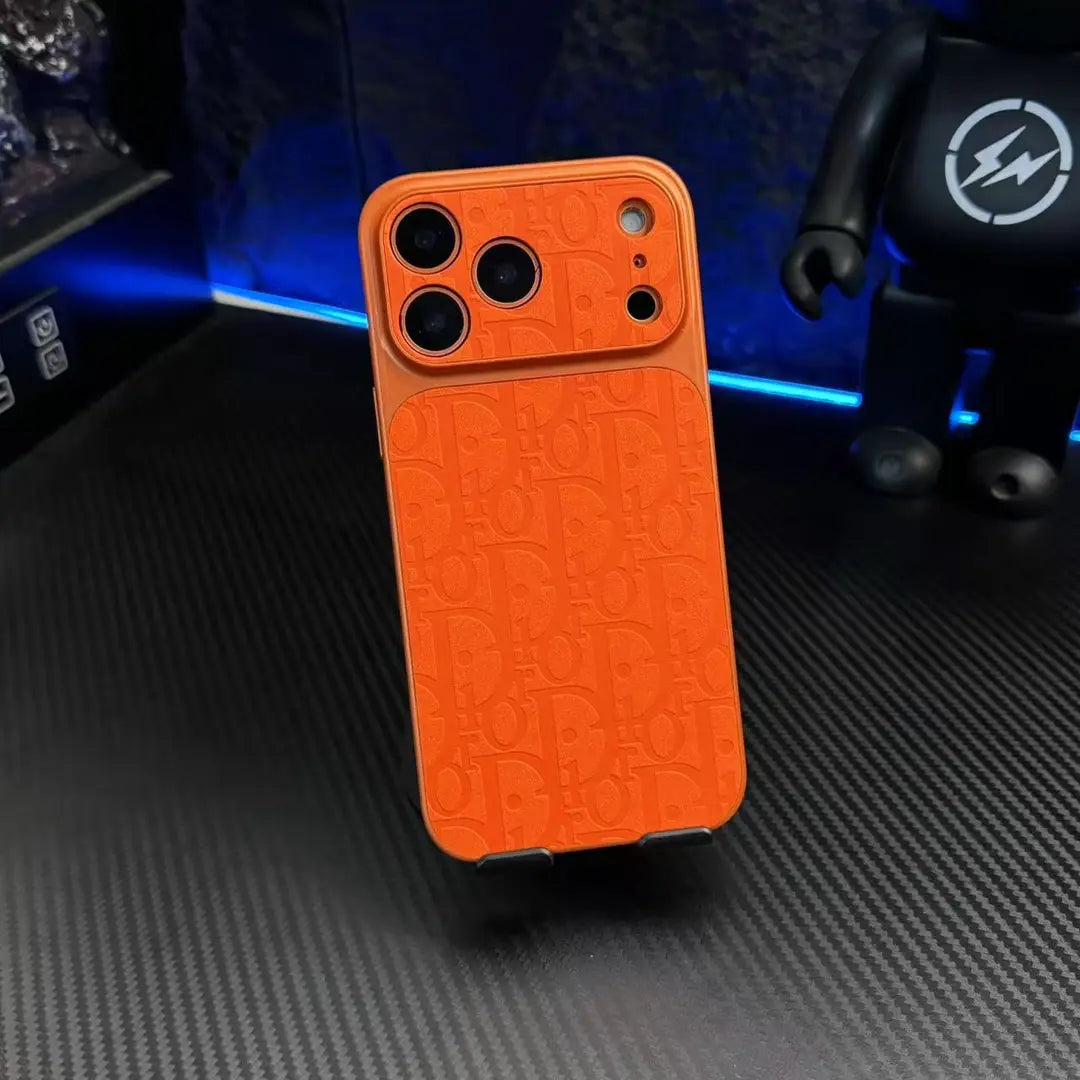 Premium CD Microfiber Leather iPhone Case