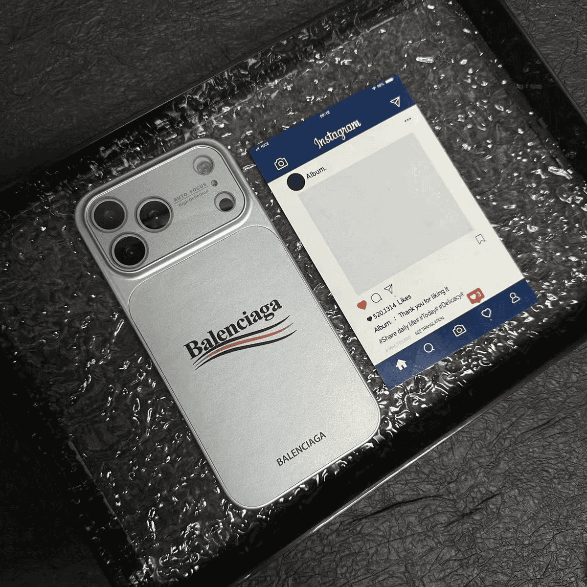 Luxurious x B iPhone Case