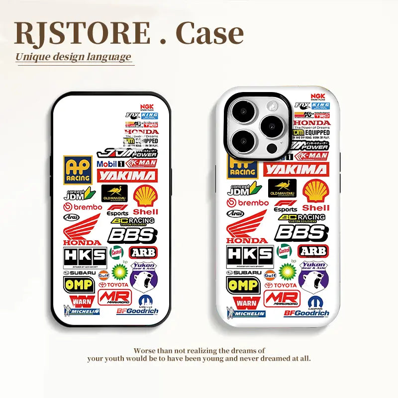Fashionable Car Logo iPhone Case